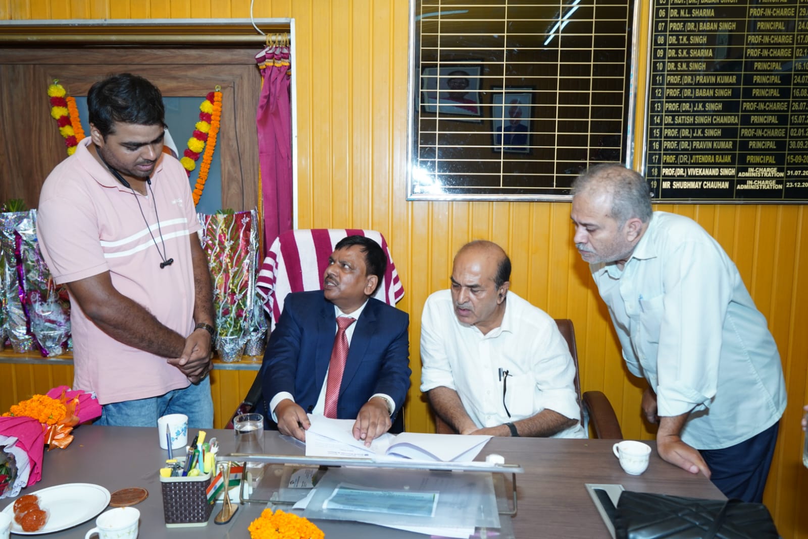 PRINCIPAL Prof.(Dr.) Shyamdeo Paswan Principal